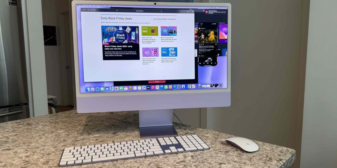 Apple iMac “M4″ 8 CPU/8 GPU/2 Ports 24” Review & Specs
