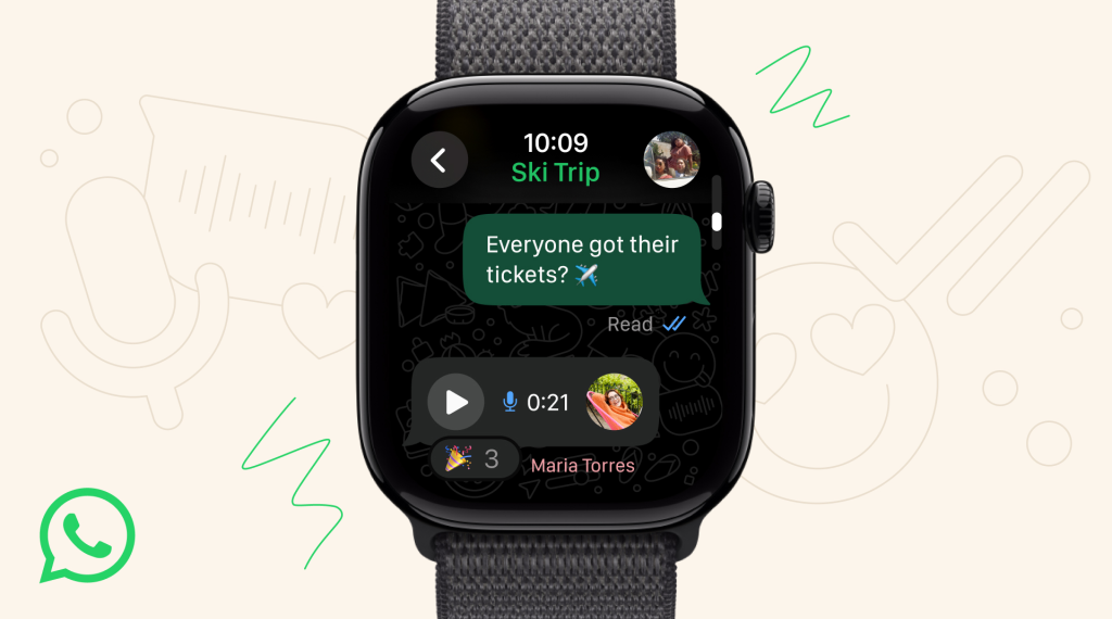 whatsapp on apple watch