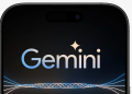 Google Gemini on an iPhone